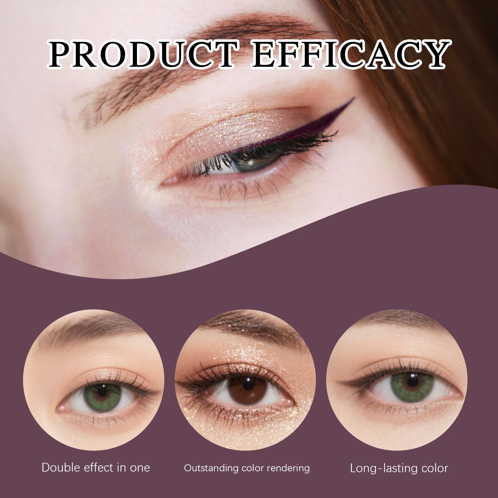 FIJEMYA Eyeshadow Stick swatches for natural daytime look.