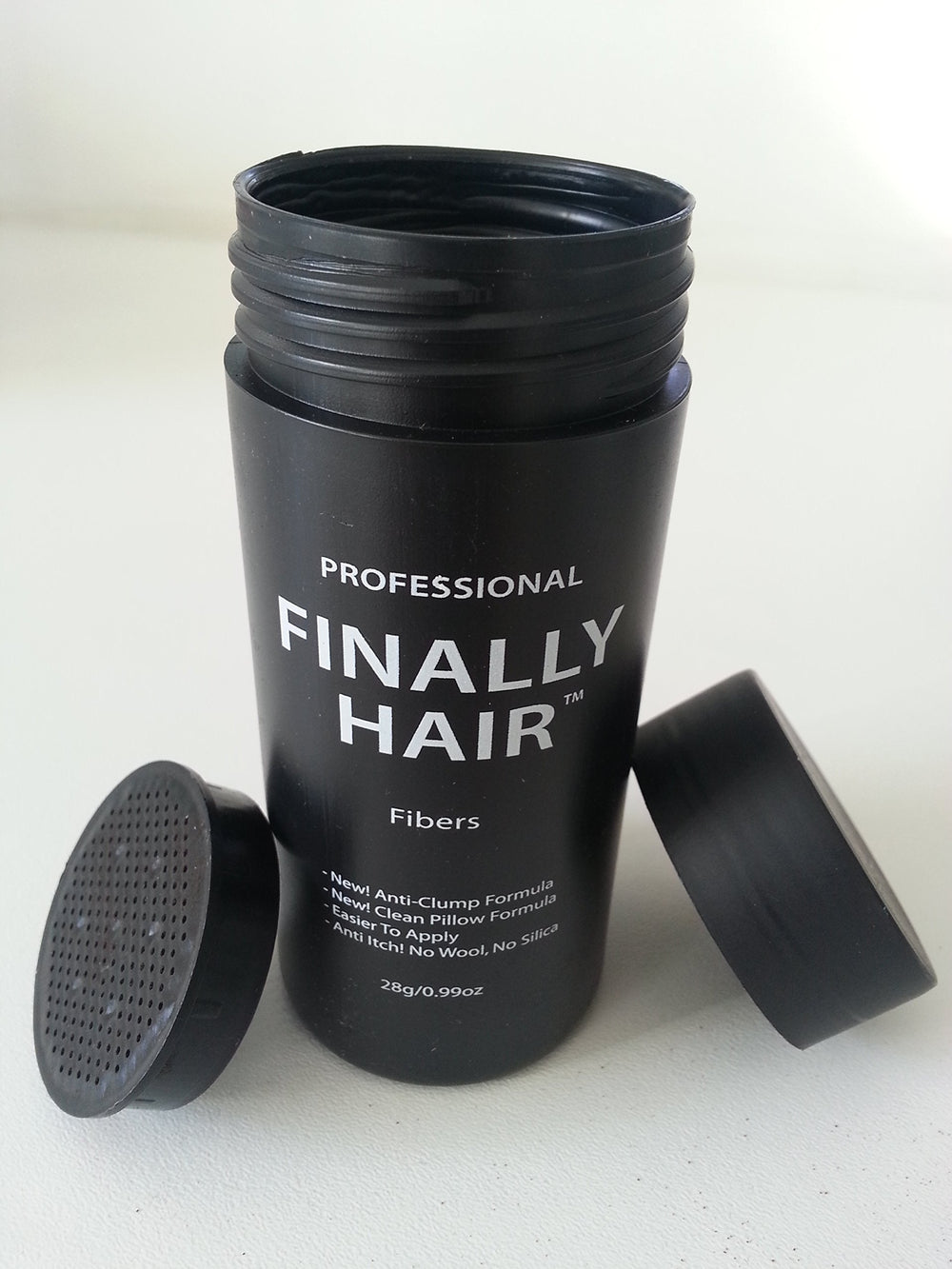 Finally Hair before-after comparison highlights instant fullness