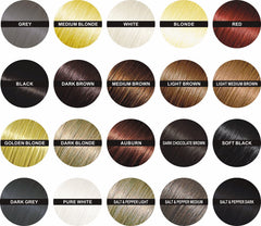 Finally Hair color-chart closeup to match roots for natural blend