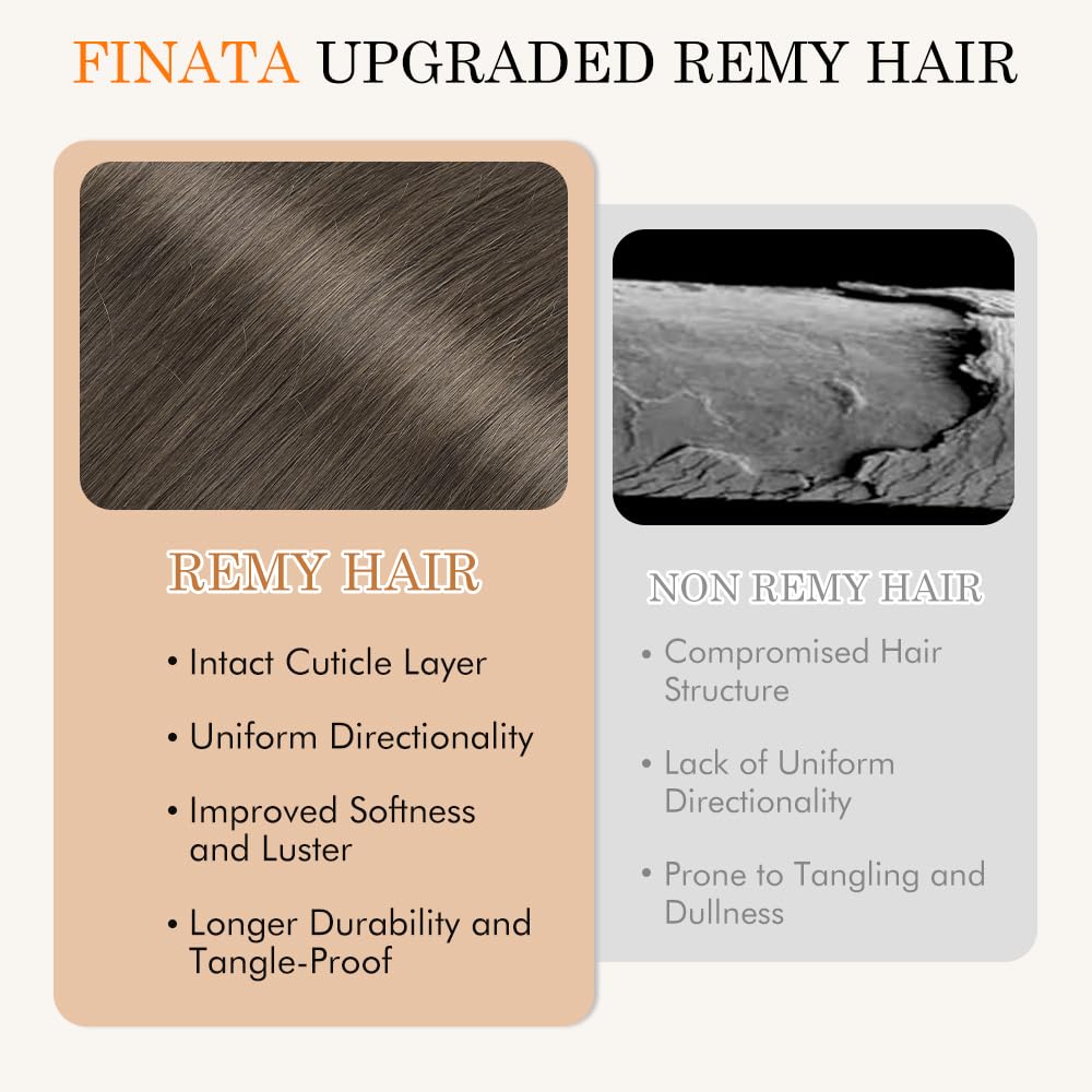 FINATA scalp-safe clips with silicone padding prevent pulling