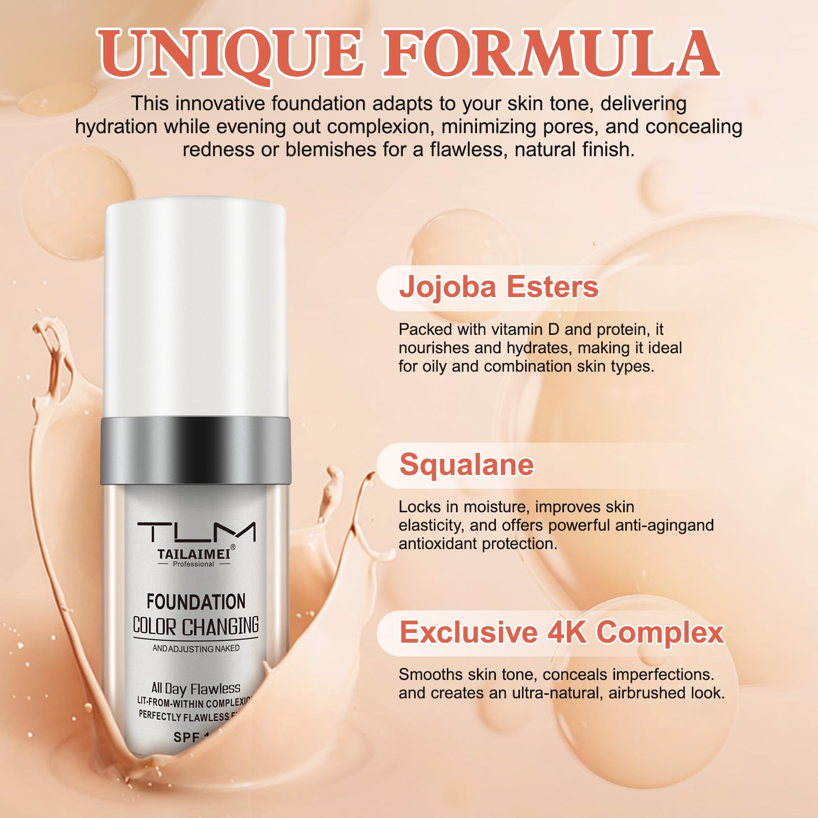 Find Back easy daily-use pump bottle foundation for quick routines.