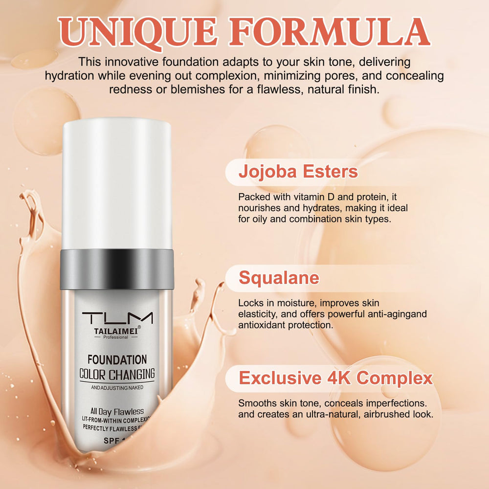 Find Back easy daily-use pump bottle foundation for quick routines.