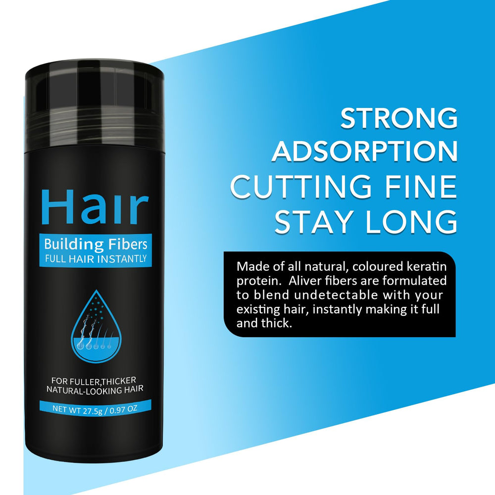 Find Back Hair Fibers Dark Brown conceal bald spots quickly and convincingly