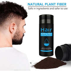 Find Back Hair Fibers Dark Brown shake-application for thinning areas