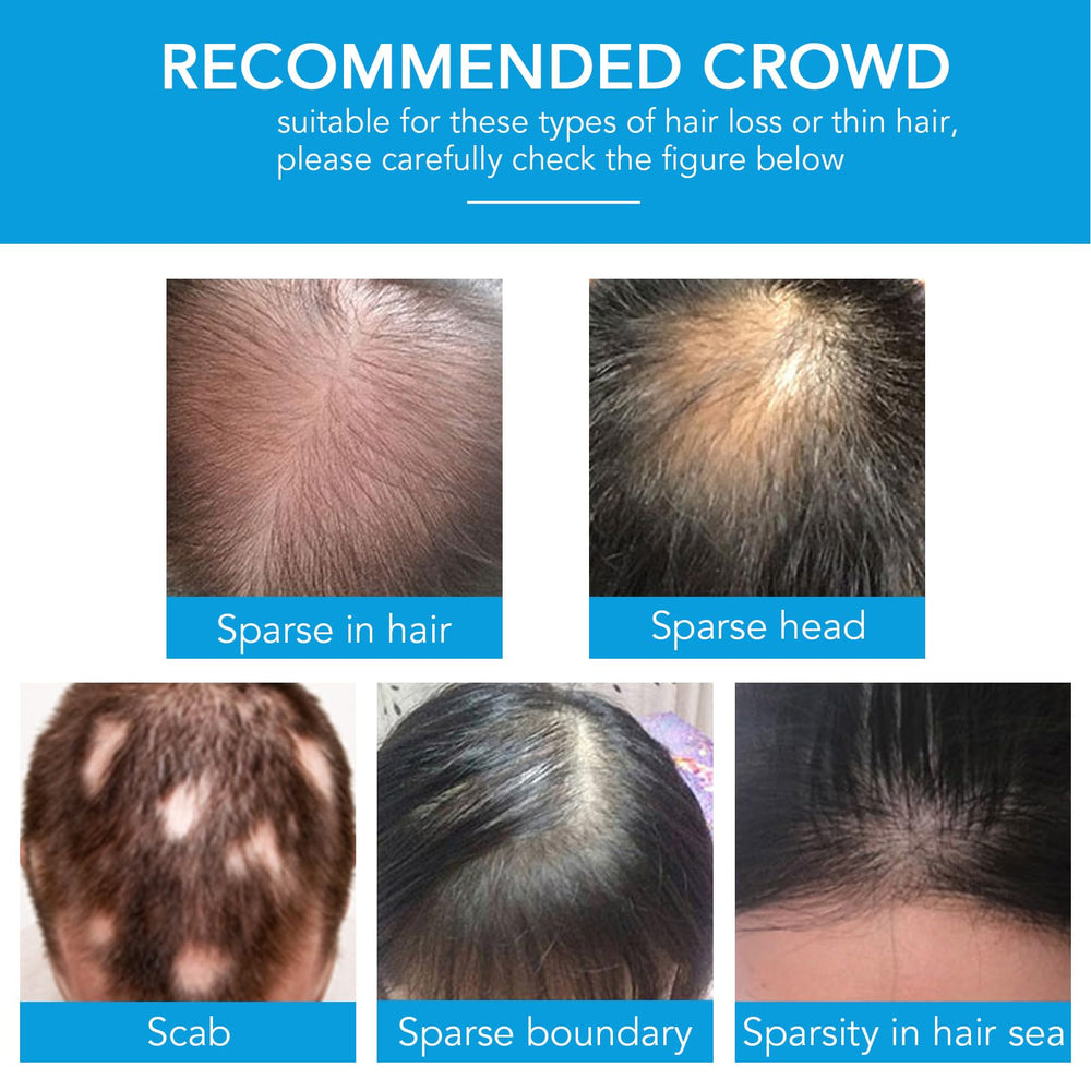 Find Back Hair Fibers Dark Brown unisex-use suitable for all genders