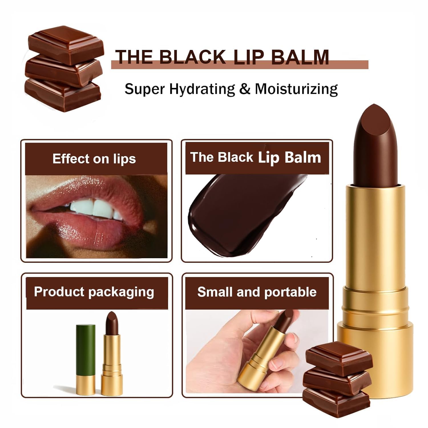 Finding Ferdinand berry shade swatch shows color depth on skin.