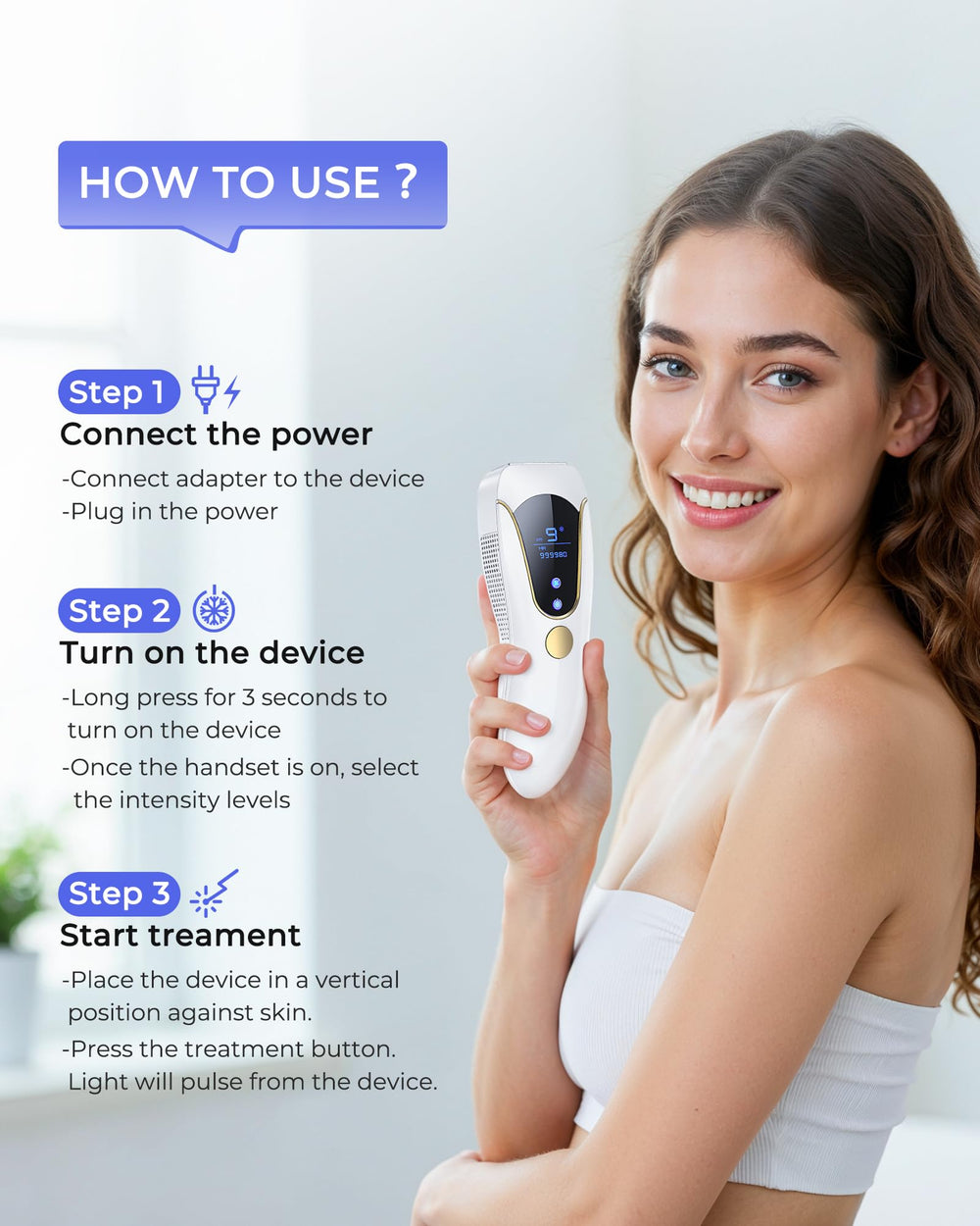 Finequin Air 15 skin-sensor ensures safe flashes by detecting skin