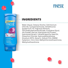 Finesse Moisturizing Conditioner 3-pack packaging emphasizing value