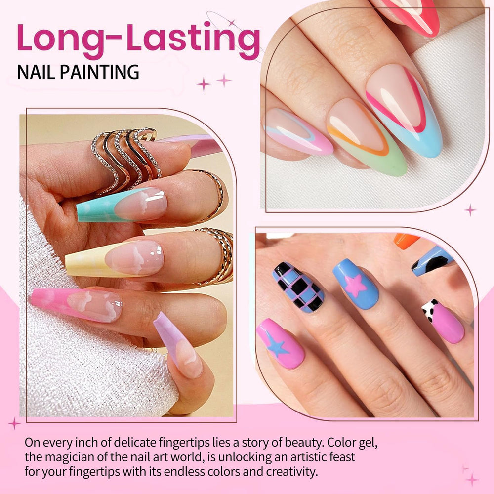 Finger Secret upgraded color gel delivers even coverage