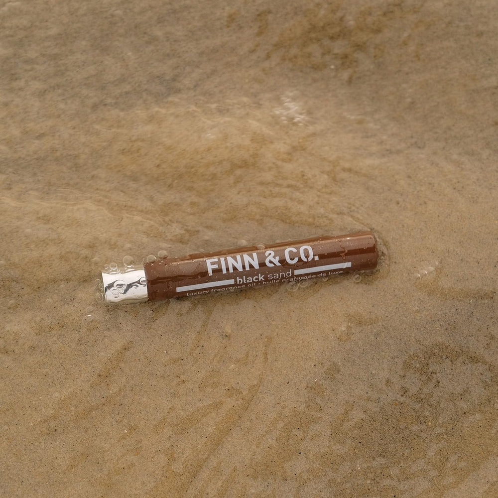Finn & Co Black Sand unisex fragrance suitable for any occasion.