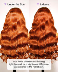 Finsa 200% density wig offers full volume and presence.