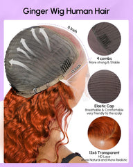 Finsa pre-plucked baby-hair line for ultra-realistic look.