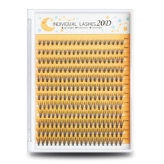 FinyDreamy 240pcs individual lashes pack for precise salon-style application.