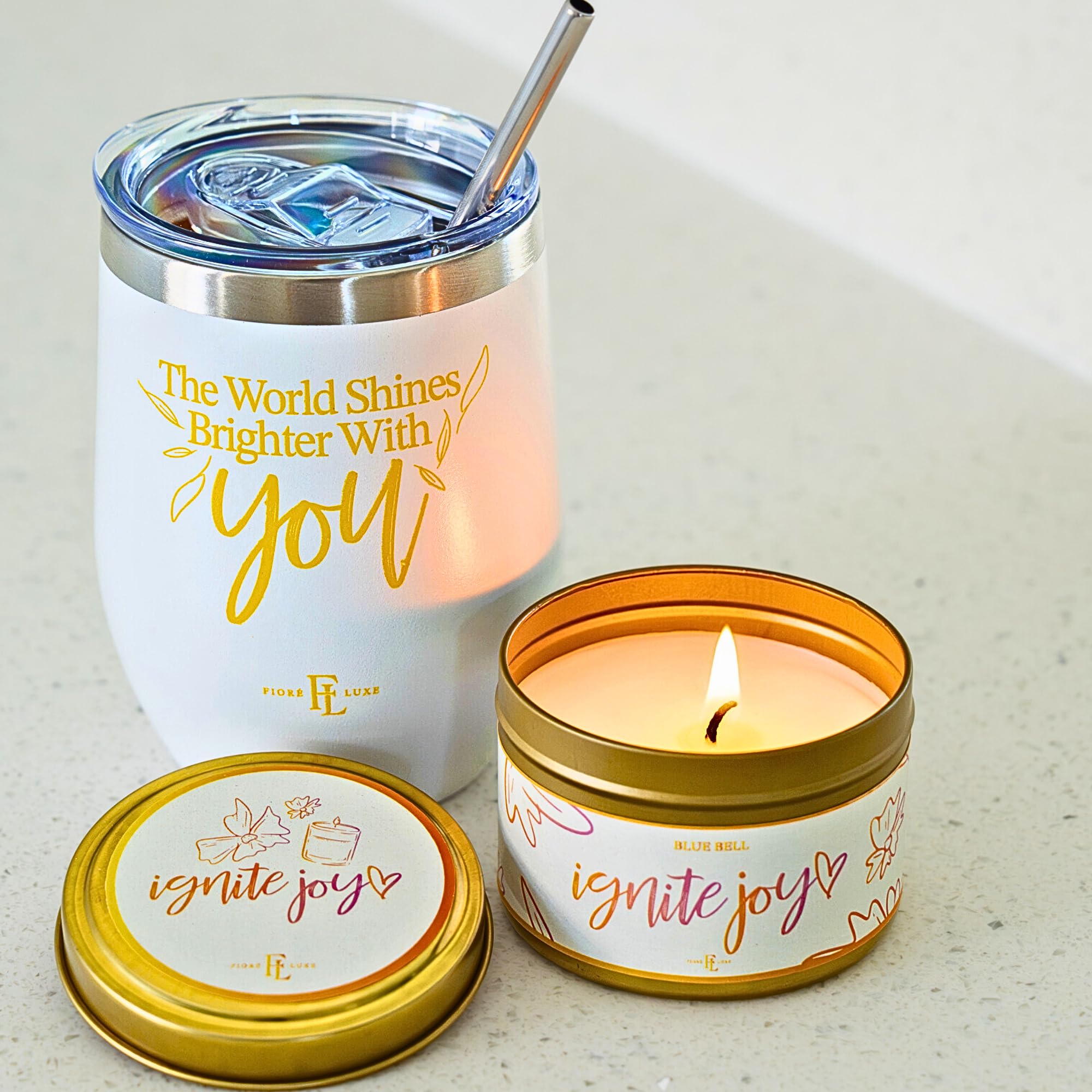 Fiore Luxe bath bomb for a relaxing bath ritual