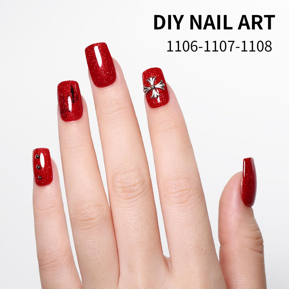 Firedeep gel polish curing under UV/LED in 60–90 seconds.