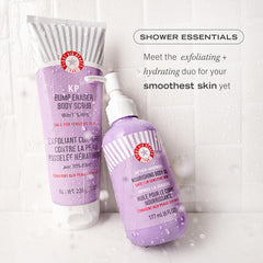 Application moment shows fast absorption and luxurious feel of First Aid Beauty