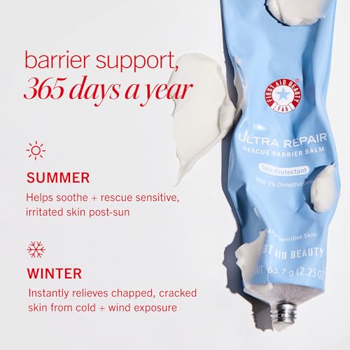 Sensitive skin friendly, vegan, cruelty-free barrier balm in everyday use.