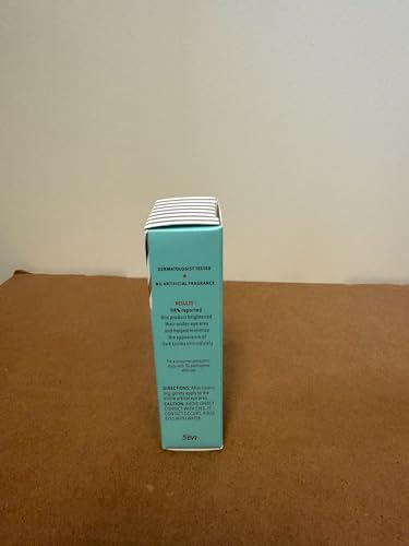 First Aid Beauty consumer perception study graphic showing positive brightening feedback