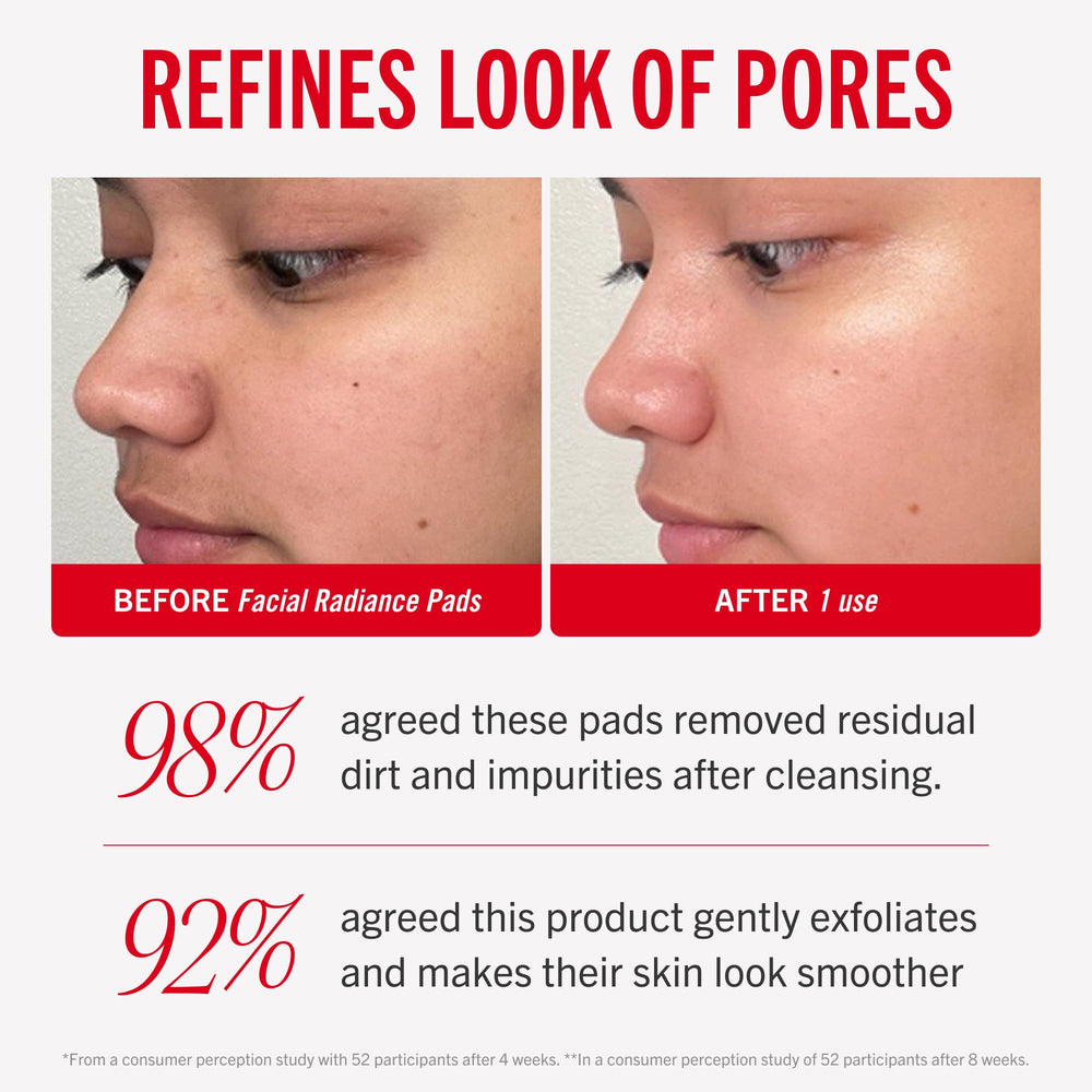 Eco-friendly compostable pads support a sustainable skincare routine.