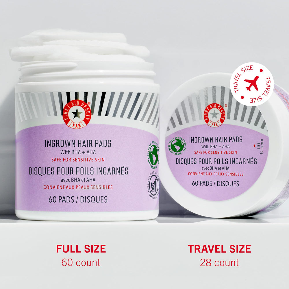 First Aid Beauty glycolic and salicylic acids closeup
