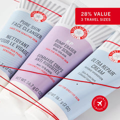 First Aid Beauty KP Body Scrub exfoliates for smoother, soft skin