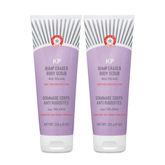First Aid Beauty KP Bump Eraser bottle front showing two-pack option for smoother skin