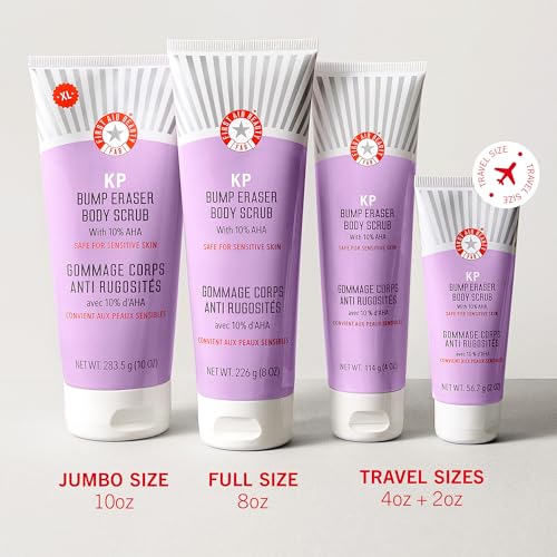 First Aid Beauty KP Bump Eraser storage cap close-up for travel use
