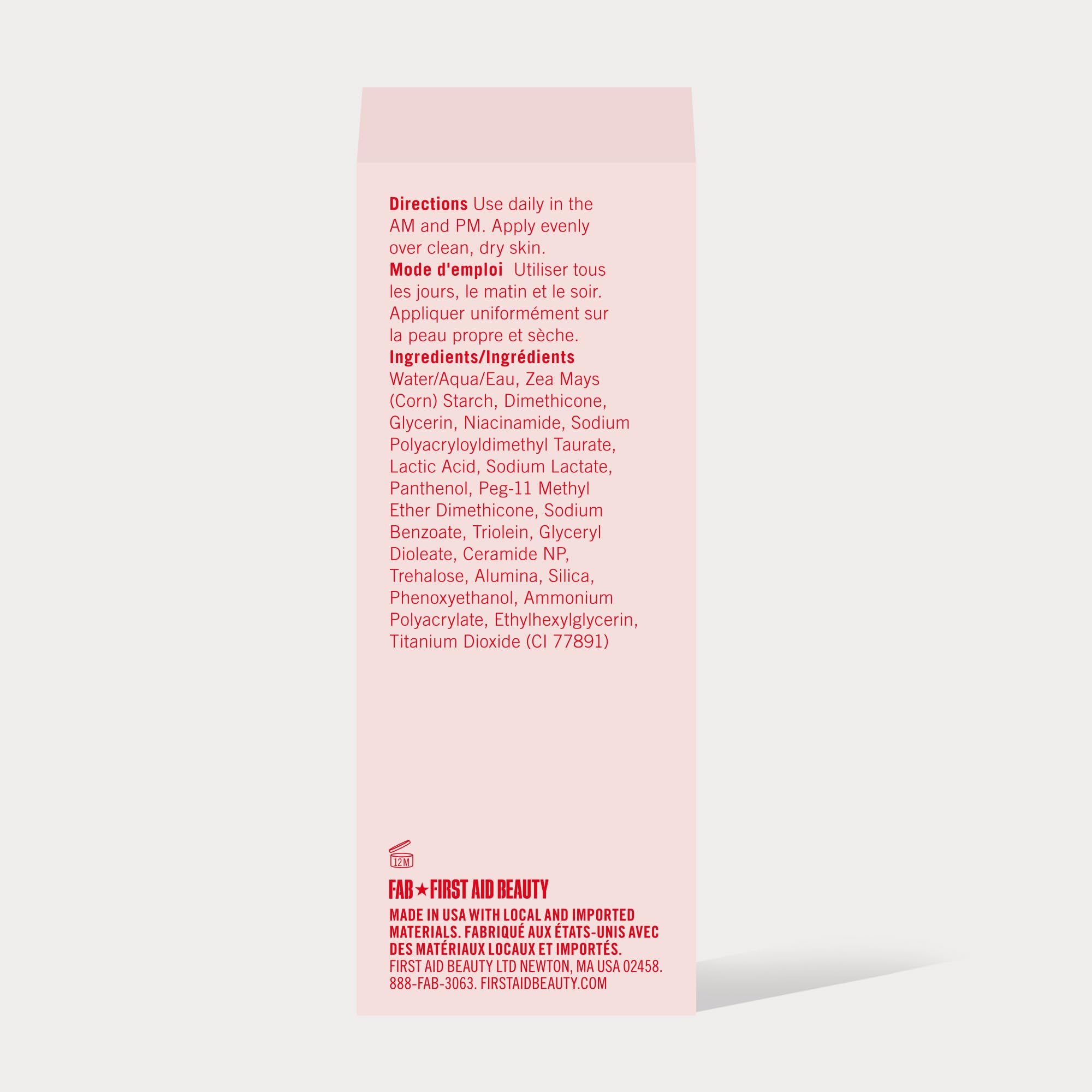 First Aid Beauty lotion combines resurfacing and hydration in one step.