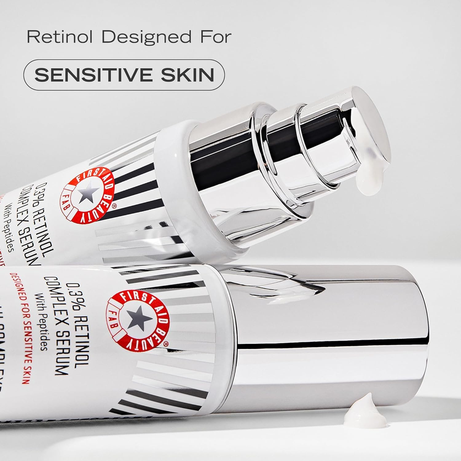 First Aid Beauty Retinol Complex Serum packaging box displayed.