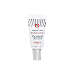 First Aid Beauty Retinol Eye Cream bottle showing encapsulated delivery for gentle eye area care.