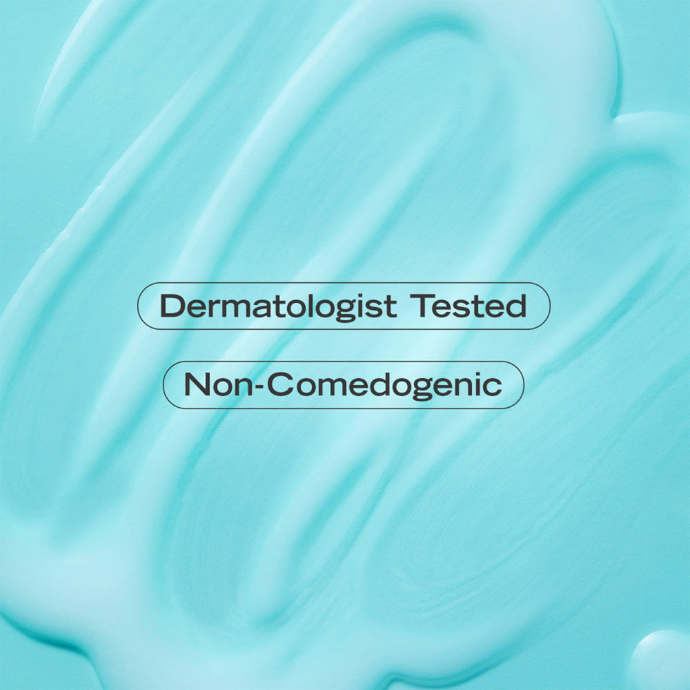 First Aid Beauty serum ingredients list featuring niacinamide and fragrance-free formula.