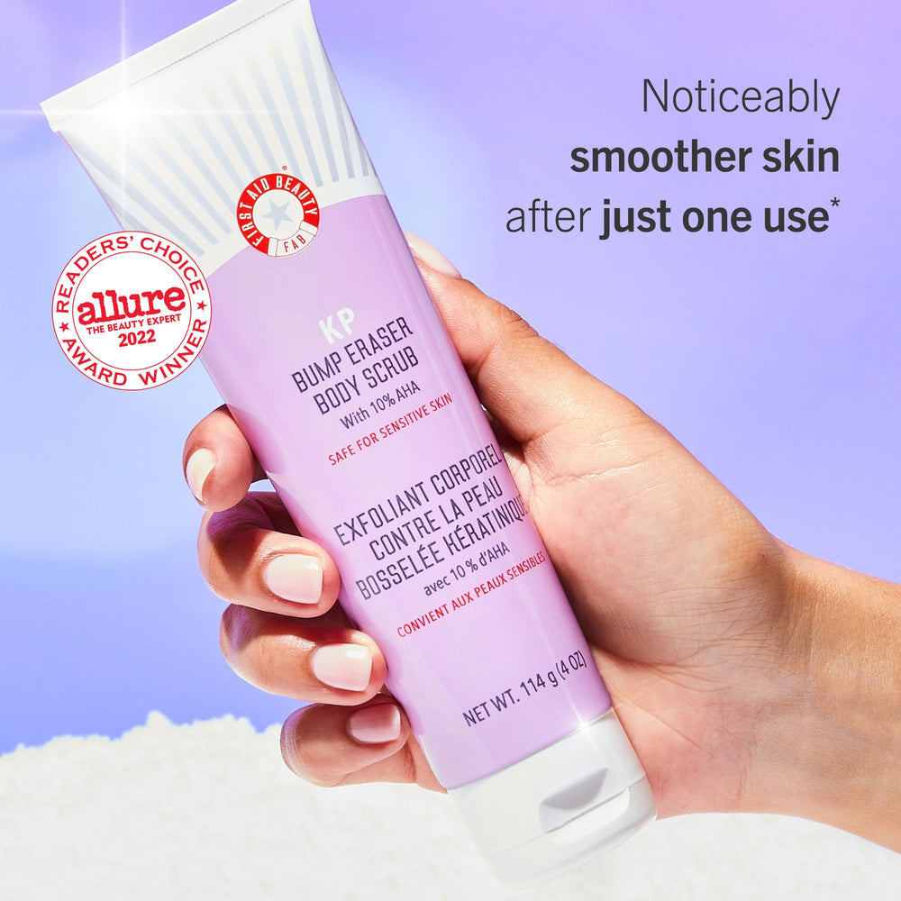 First Aid Beauty Smooth Skin Season Kit includes four essentials for hydration and exfoliation.