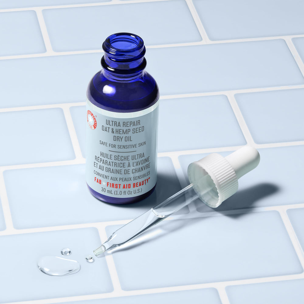 First Aid Beauty Ultra Repair hemp seed oil ingredient spotlight for nourishment.