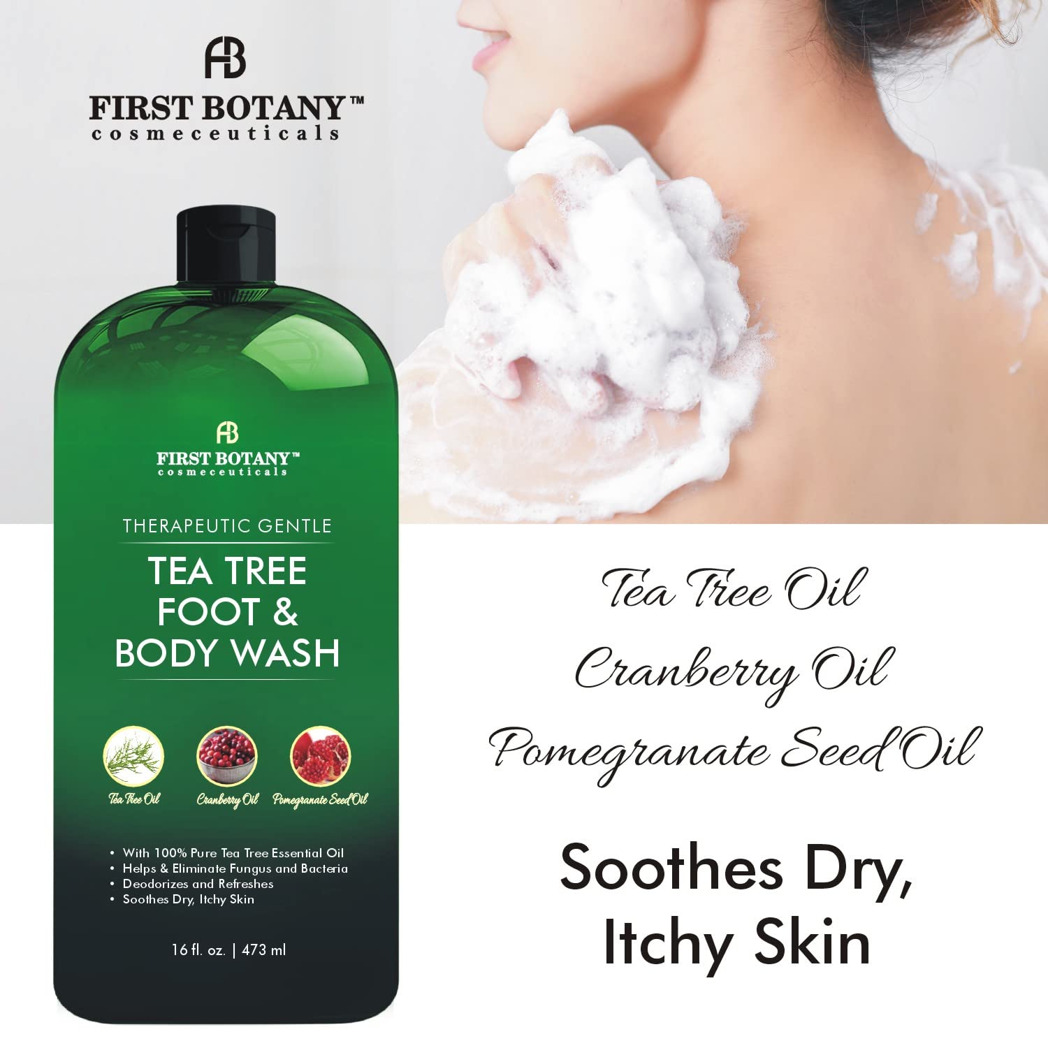 First Botany Athlete Shower Wash after workouts for a clean, refreshed feel