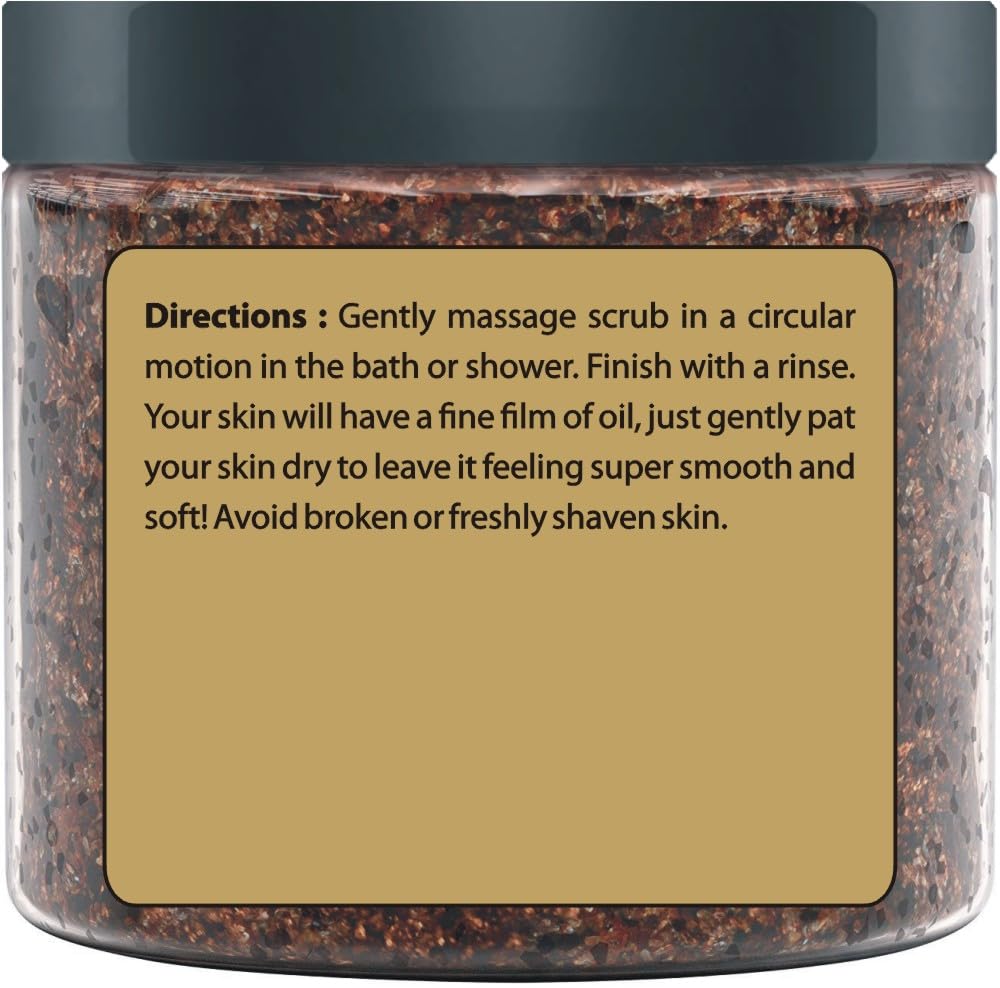 First Botany Arabica Coffee Scrub exfoliation on skin to reveal brightness