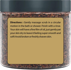 First Botany Arabica Coffee Scrub exfoliation on skin to reveal brightness