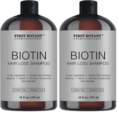 First Botany Cosmeceuticals hair regrowth shampoo bottle for daily hydration