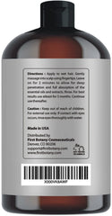 First Botany Cosmeceuticals lather demonstrates gentle cleanse for all hair types