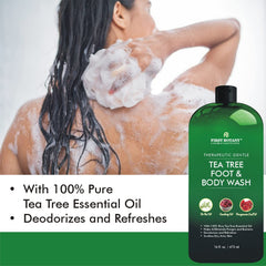 First Botany Foot Wash with tea tree for foot care and irritation relief