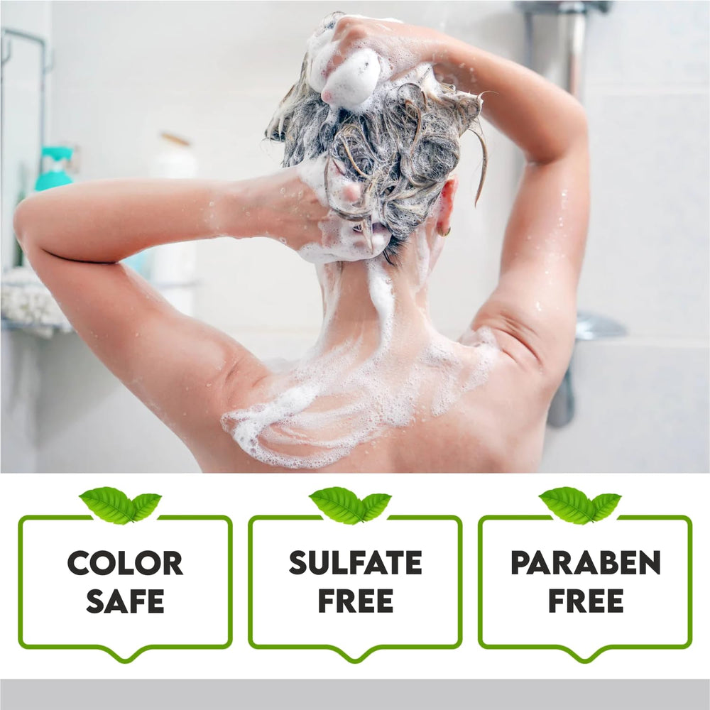 First Botany daily hair care routine with peppermint aroma for refreshing cleanse.