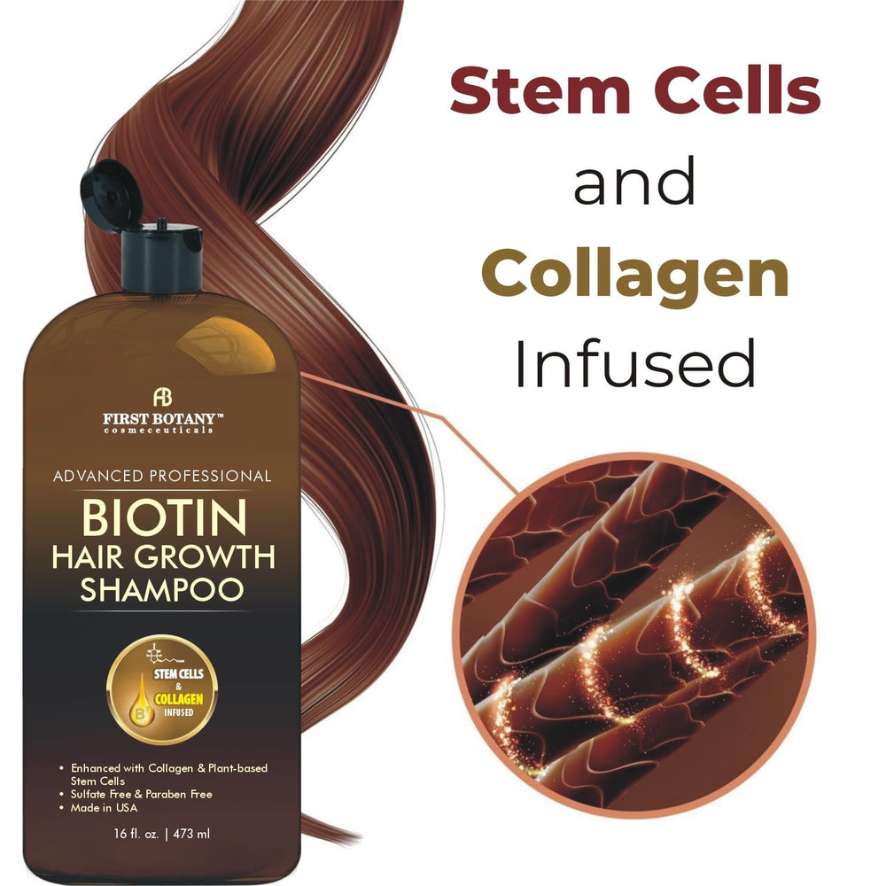 First Botany Hair Regrowth Shampoo creamy lather – smooth cleansing experience for all hair types.