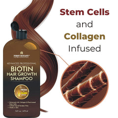 First Botany Hair Regrowth Shampoo creamy lather – smooth cleansing experience for all hair types.