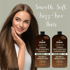 First Botany Korean Frizz Control Conditioner bottle delivers hydrated, manageable hair