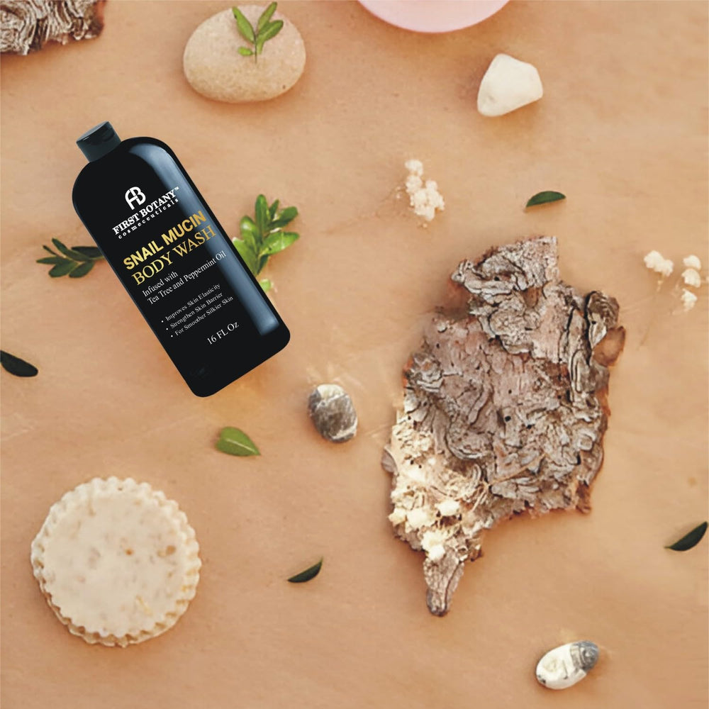 First Botany natural oil blend bottle highlights rich moisture