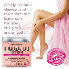 First Botany exfoliation on skin demonstrates versatility for body and face.