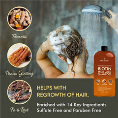 First Botany shampoo scalp close-up showing refreshing cleanse and nourishment.