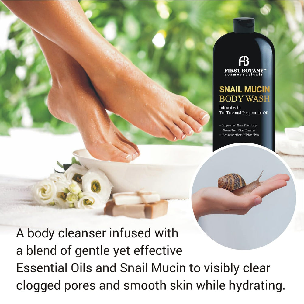 First Botany spa-like shower foam creates a refreshing routine