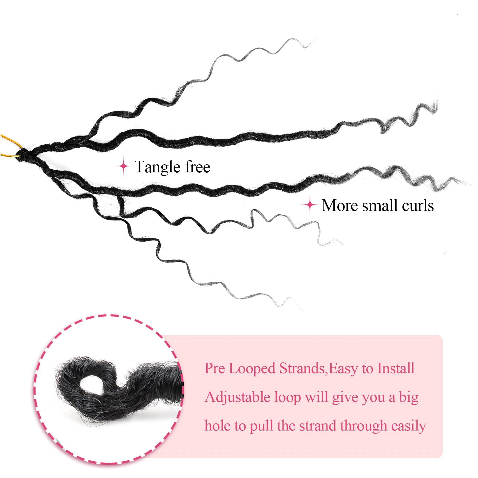 FIRSTCYH HAIR handmade lightweight locs designed for all day comfort