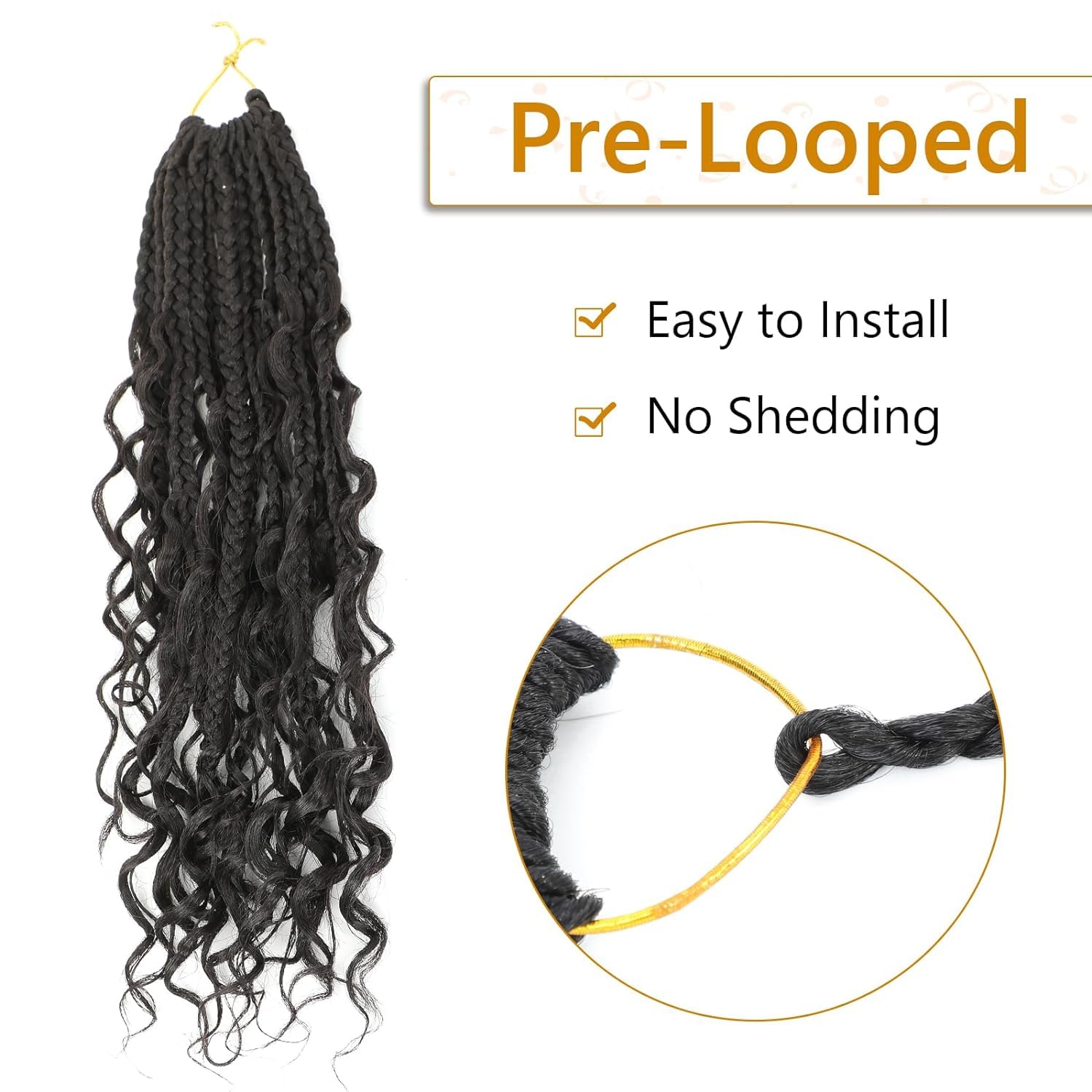 FIRSTCYH HAIR lightweight braids stay comfortable for all-day wear.