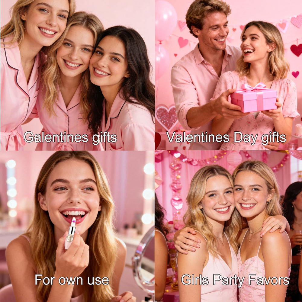 Firstfly Color-Changing Lipstick adapting shade with temperature for natural tint.